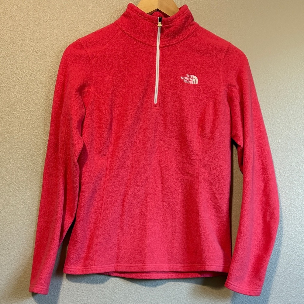 The North Face Bright Pink Fleece Pullover